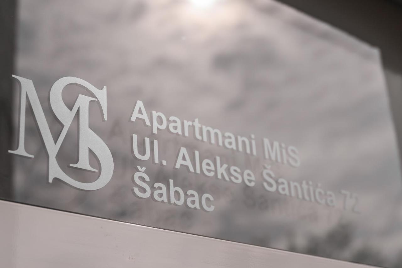 Apartmani Mis Šabac Eksteriør bilde